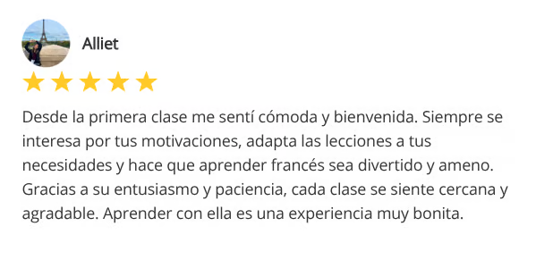 Testimonio de estudiante #1