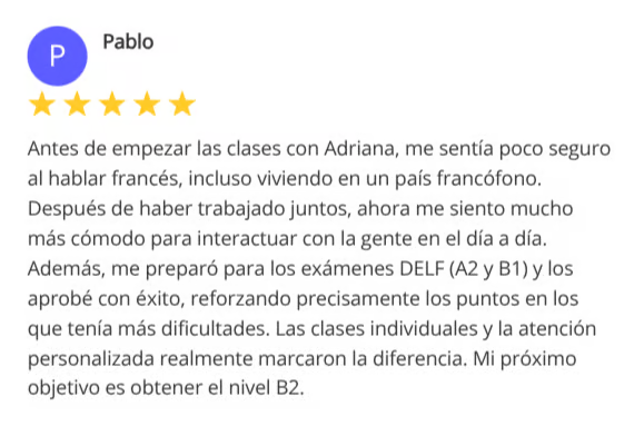 Testimonio de estudiante #3